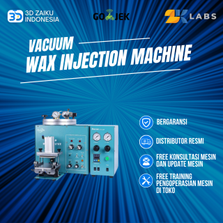 ZKLabs Mesin Wax Injector Otomatis 3 KG Capacity Full Automatic Jewellery Vacuum Wax Injection Machine